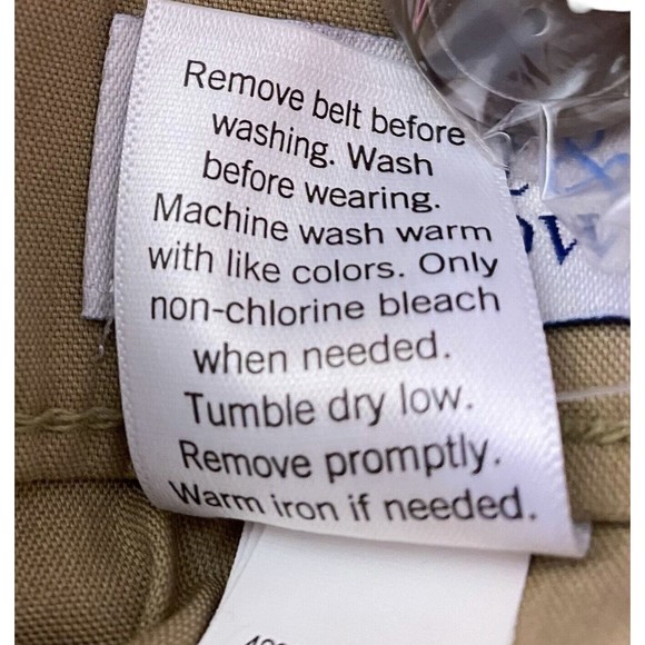 Croft & Barrow Men's The Utility Short Inseam 8” NWT Tan/Khaki Size 44 - Picture 6 of 12